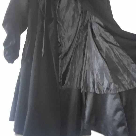 Long Princess Swing Coat With Hood - Picture 5 of 16